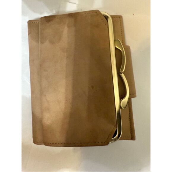 La Garde Crafted By ROLFS Women's Leather Bi-Fold Card Holder Wallet Tan OS NWOT - Picture 7 of 10